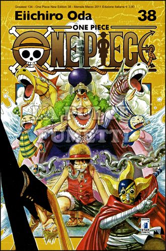 GREATEST # 134 - ONE PIECE NEW EDITION 38
